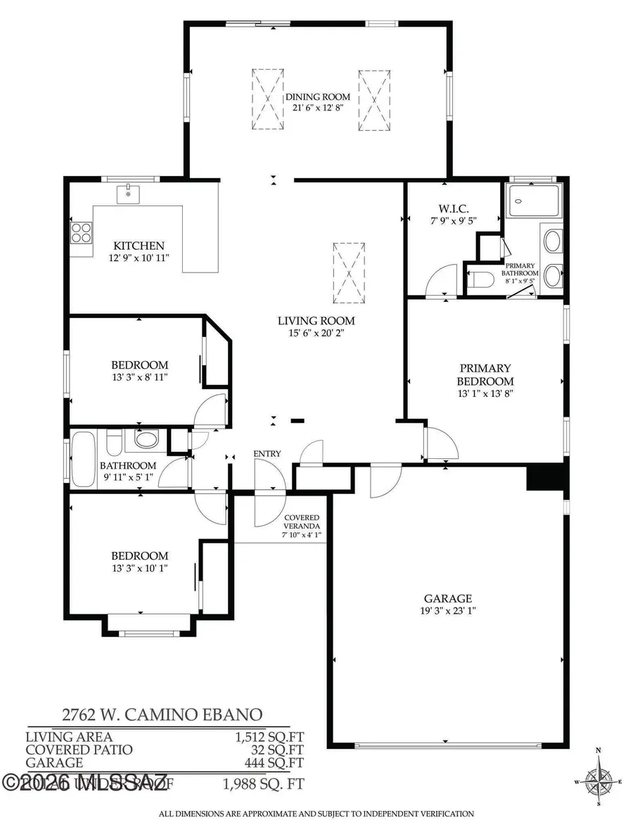 2762 W Camino Ebano, Tucson, AZ 85742 - #2