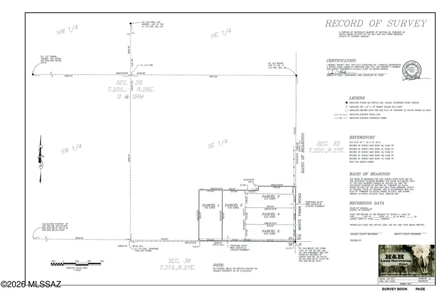 5 Acres N White Fawn, Elfrida, AZ 85610 - #2