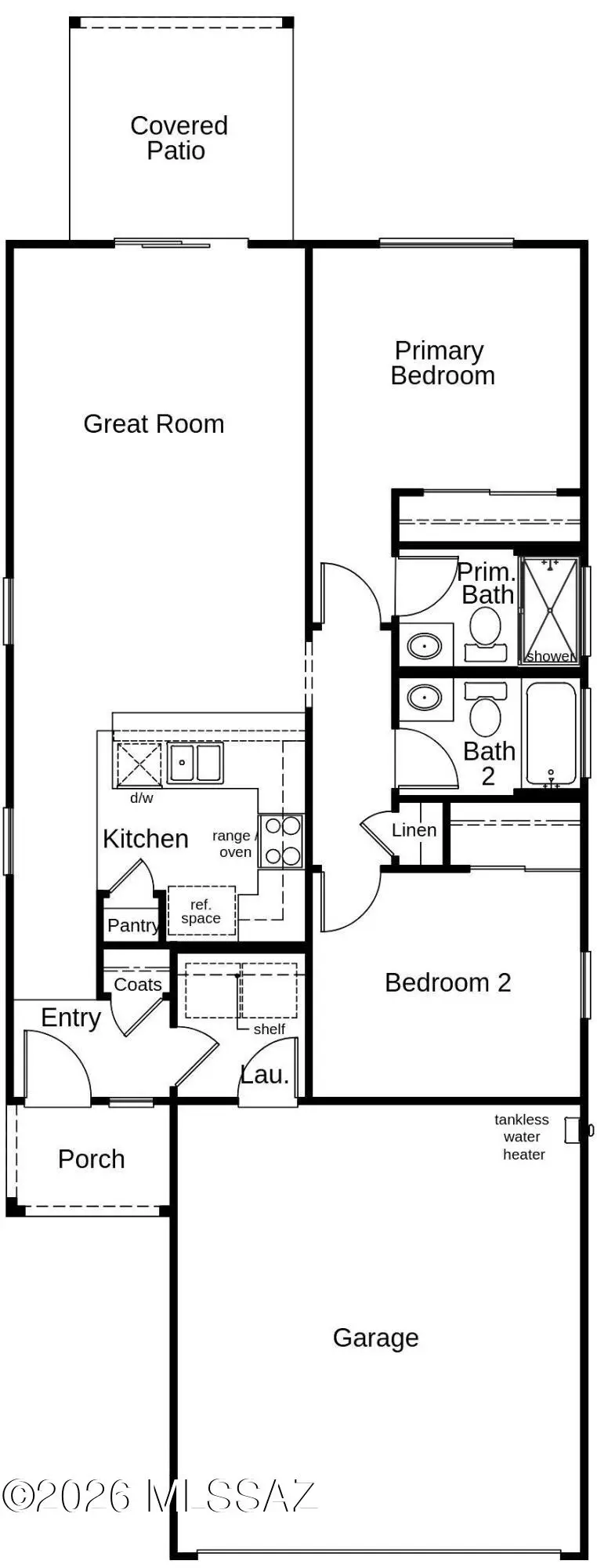 15300 N Desert Lilac, Tucson, AZ 85739 - #2