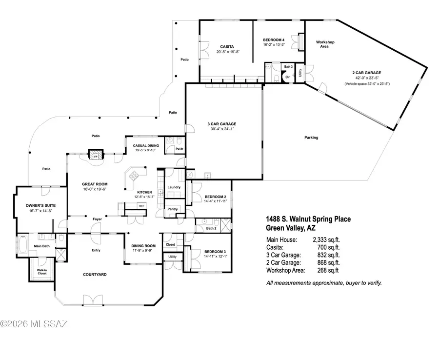 1488 S Walnut Spring, Green Valley, AZ 85614 - #3