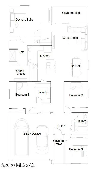 9663 W Gilded, Marana, AZ 85658