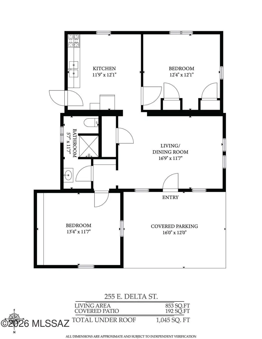 255 E Delta, Tucson, AZ 85706 - #2