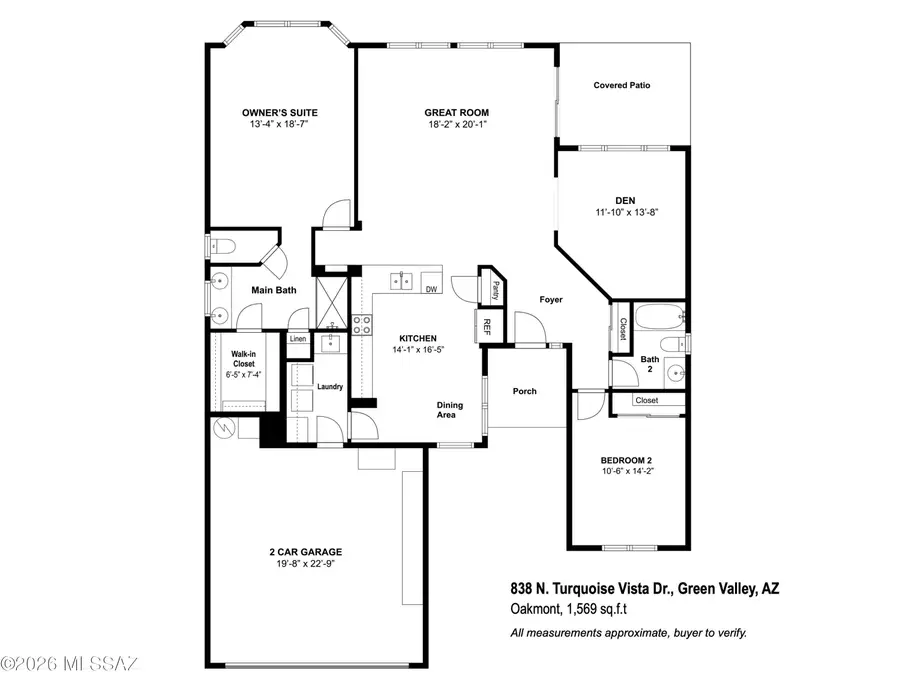 838 N Turquoise Vista, Green Valley, AZ 85614 - #3