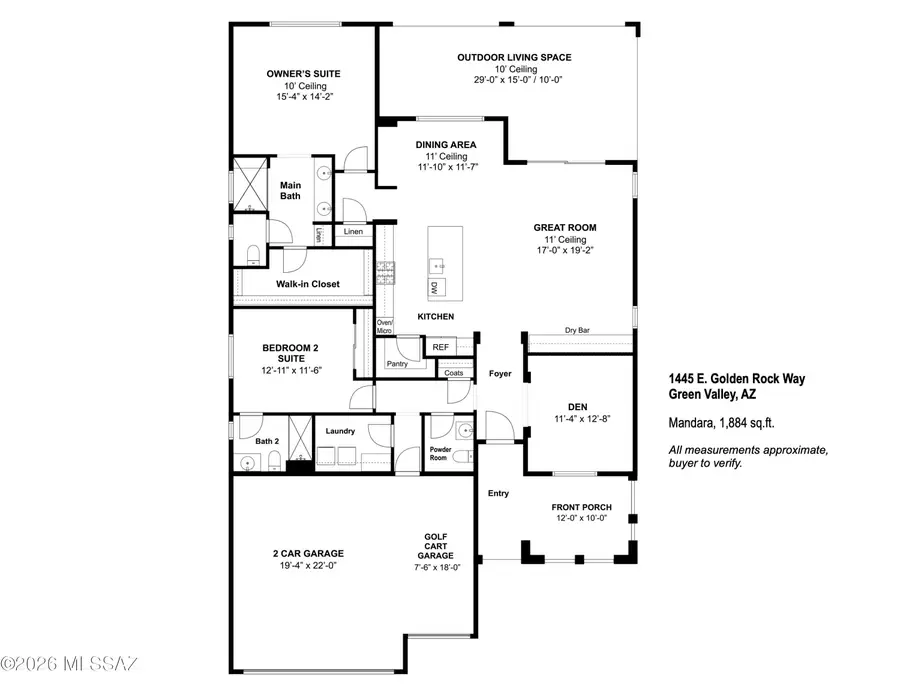 1445 E Golden Rock, Green Valley, AZ 85614 - #3