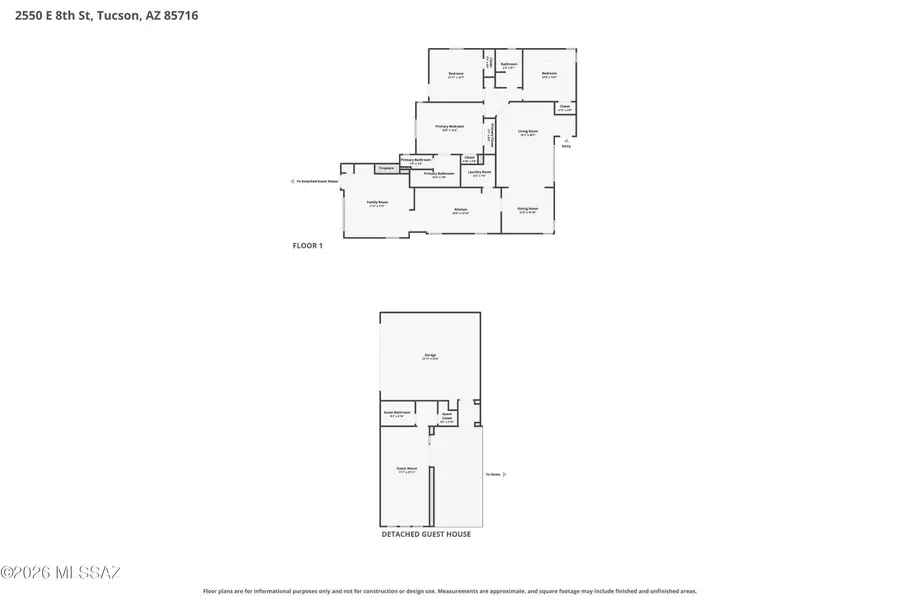 2550 E 8th, Tucson, AZ 85716 - #2
