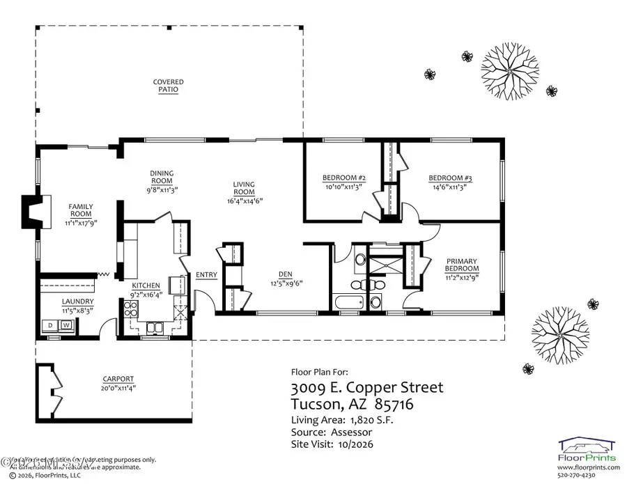 3009 E Copper, Tucson, AZ 85716 - #3