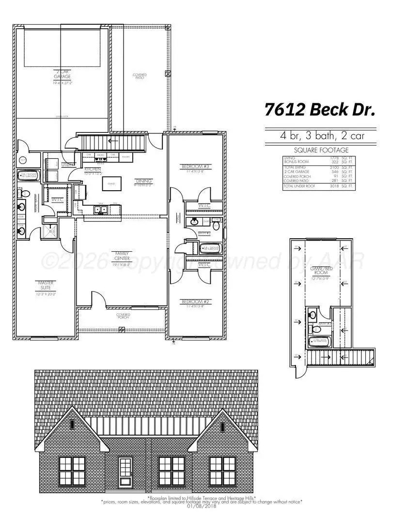 7612 Beck Drive, Amarillo, TX 79119 - #1