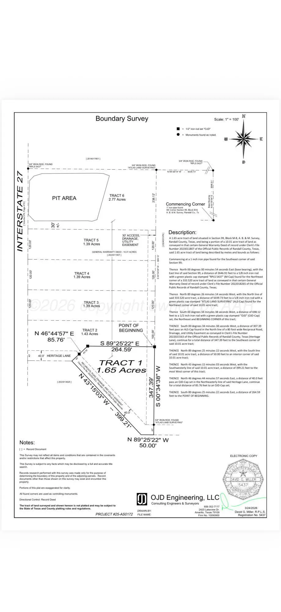 1000 W Heritage T21l Tract 1, Canyon, TX 79015 - #1