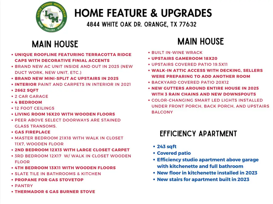 4844 White Oak Rd, Orange, TX 77632 - #3