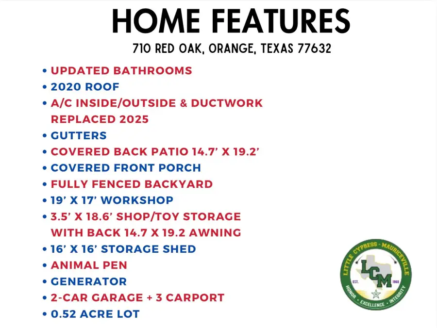 710 Red Oak Dr, Orange, TX 77632-9465 - #2