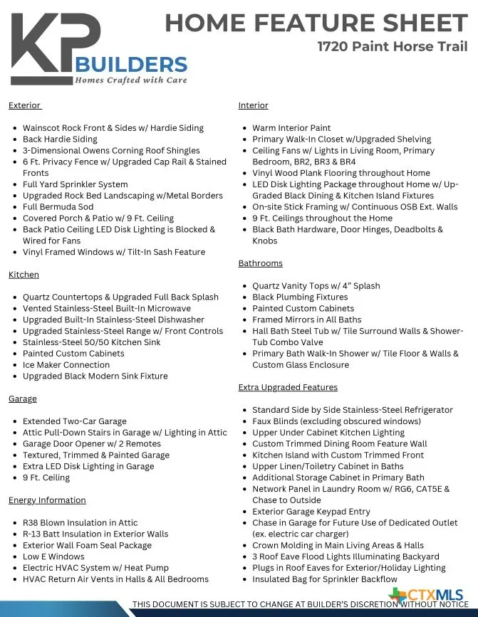 1720 Paint Horse Trail, Harker Heights, TX 76548 - Image #3