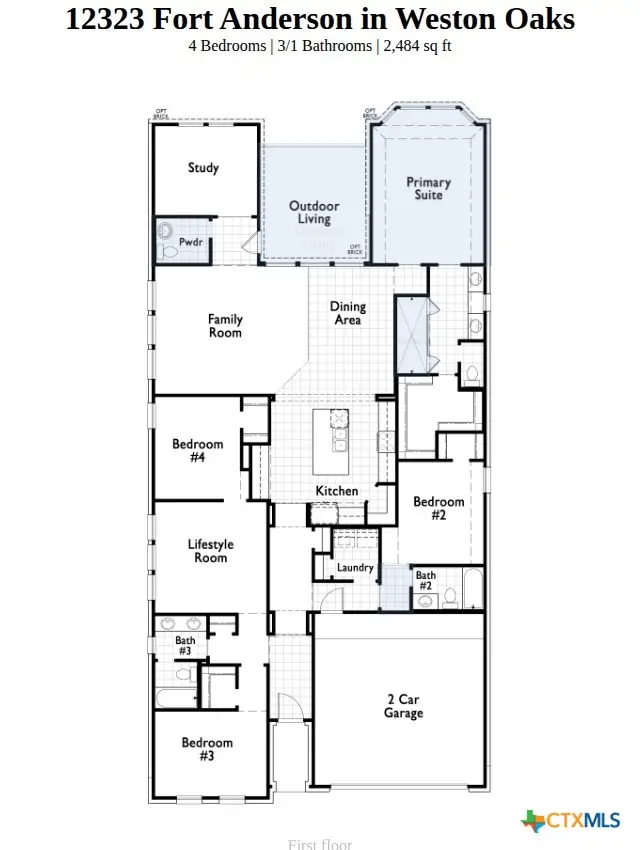 12323 Fort Anderson, San Antonio, TX 78245 - #1