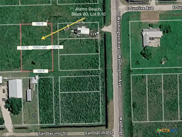 TBD Alamo Beach Block 80, Lot 9,10, Port Lavaca, TX 77979