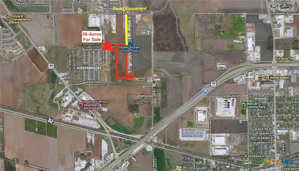 TBD 26-Acre Rudeloff Rd, Seguin, TX 78155 - #1