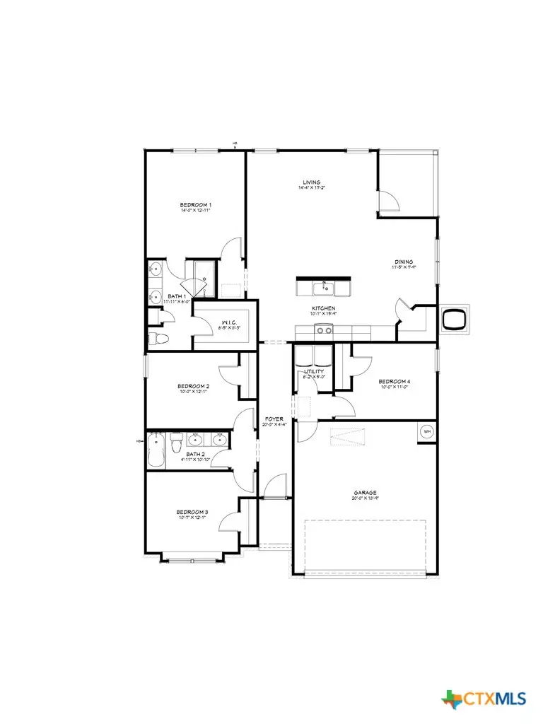 1224 Peppermint Road, Temple, TX 76501 - #2