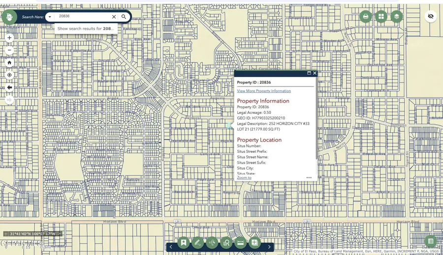 TBD Forest Hill Ave Lot #21, Horizon City, TX 79928 - Image #3