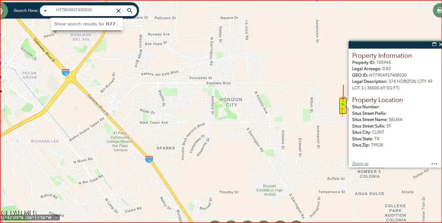 PN105945 Selma Street, El Paso East, TX 79928 - #3