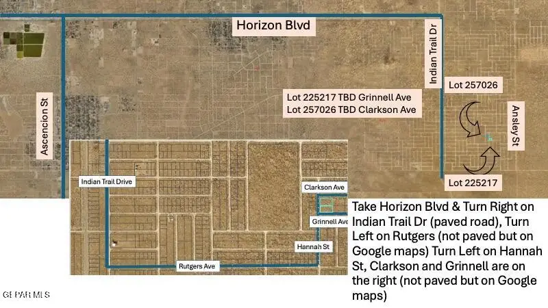 TBD Grinnell, Horizon City, TX 79928 - #1
