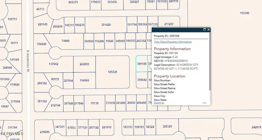 PN-389188 42 Horizon City Estates Lot 1, Horizon City, TX 79928 - #2