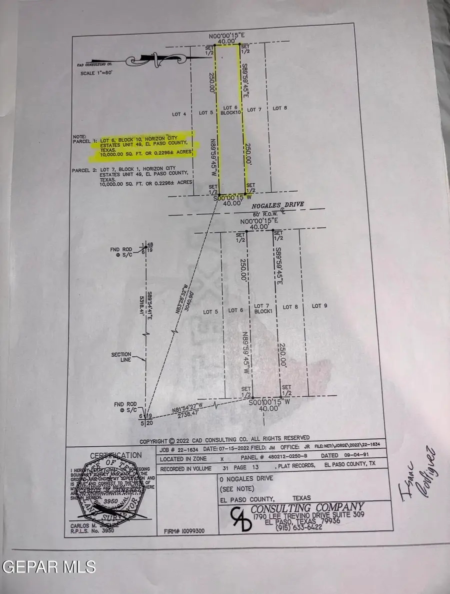 0 Nogales, El Paso, TX 79938 - #2