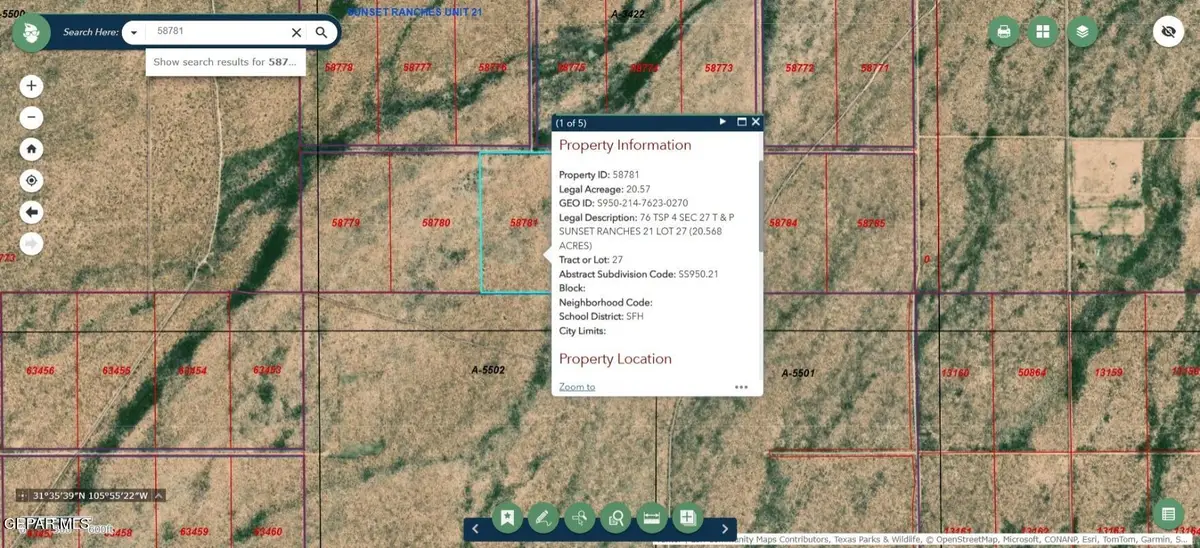 pn-58781 Tbd, Fort Hancock, TX 79839 - #1