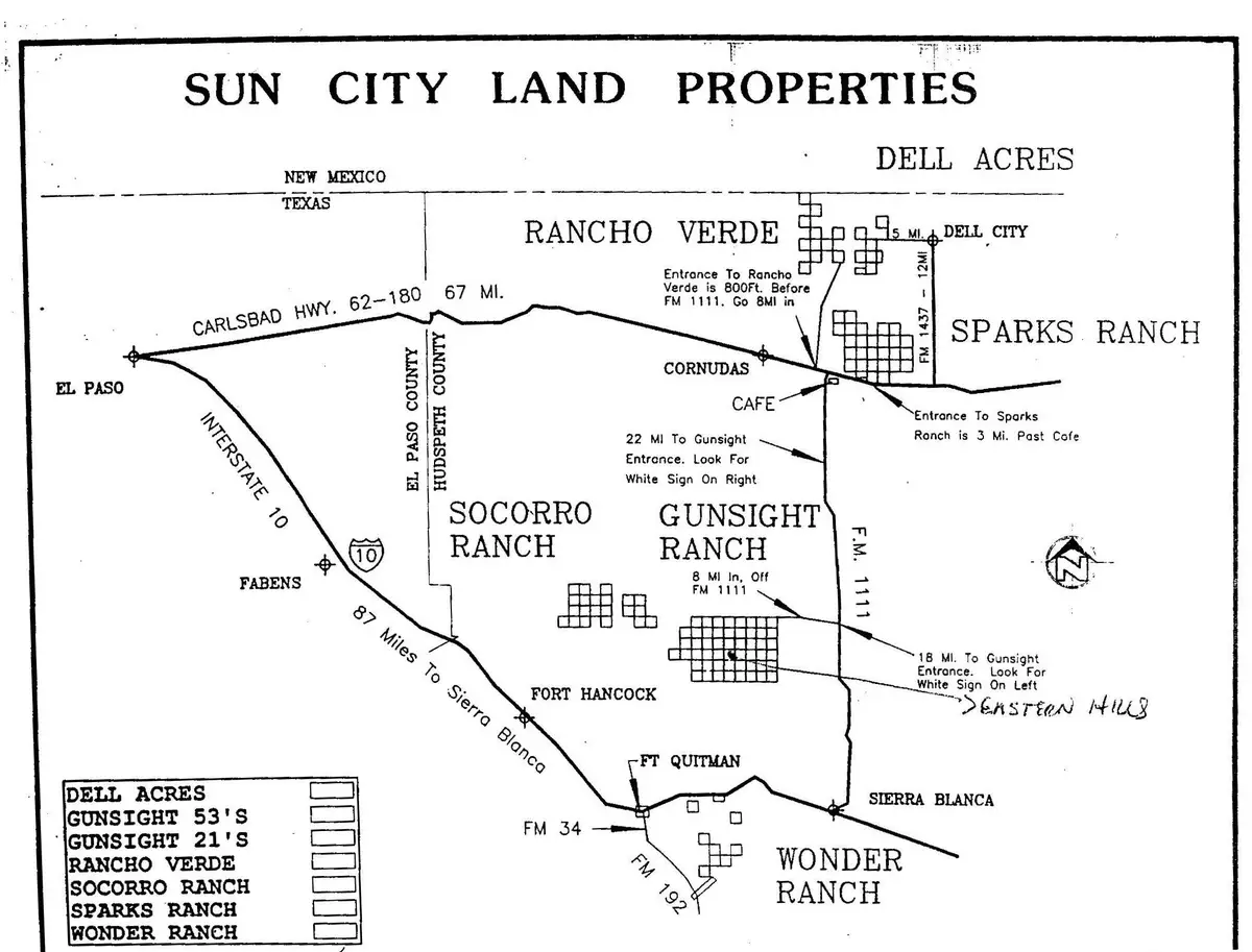 19 13 Psl Gunsight Ranch Lot 7 Road, Sierra Blanca, TX 79851 - #1