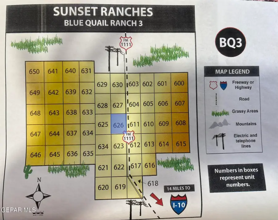 37 SEC 11 Psl Sun. Rches #626 Lot 8 & 23, Sierra Blanca, TX 79851 - #3