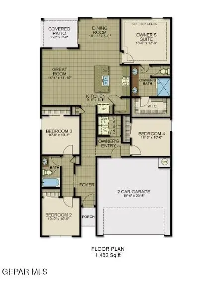 548 Paseo Campanero Street, Horizon City, TX 79928 - #3