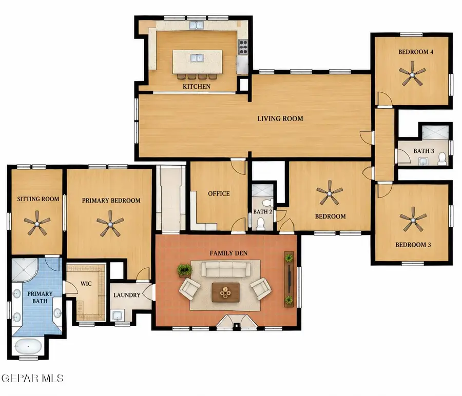 5028 Love Road, El Paso, TX 79922 - #3