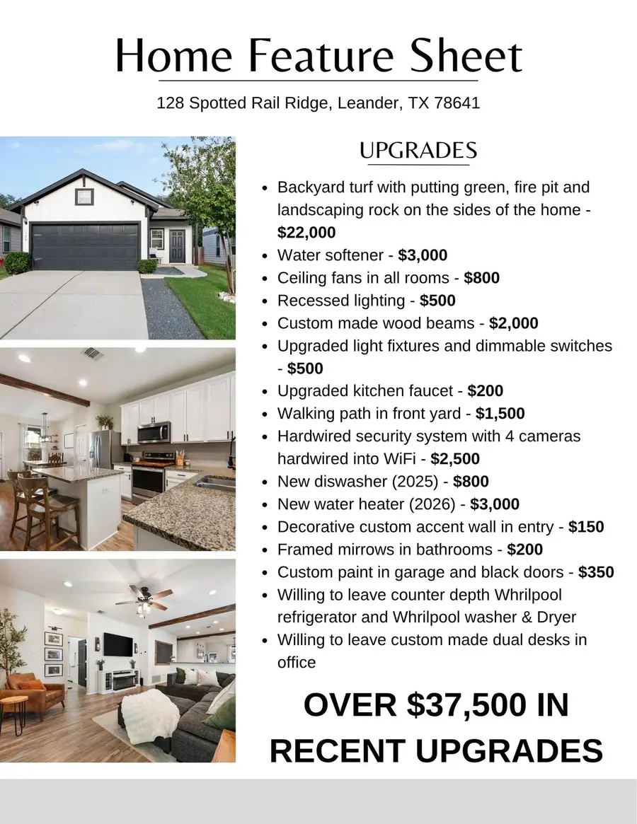 128 Spotted Rail Rdg, Leander, TX 78641 - #2