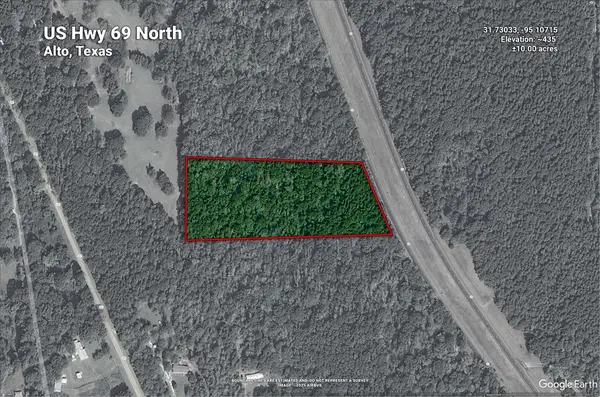 10 acres Hwy 69 South, Alto, TX 75925