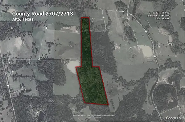 58.91 acres Cr 2712, Alto, TX 75925