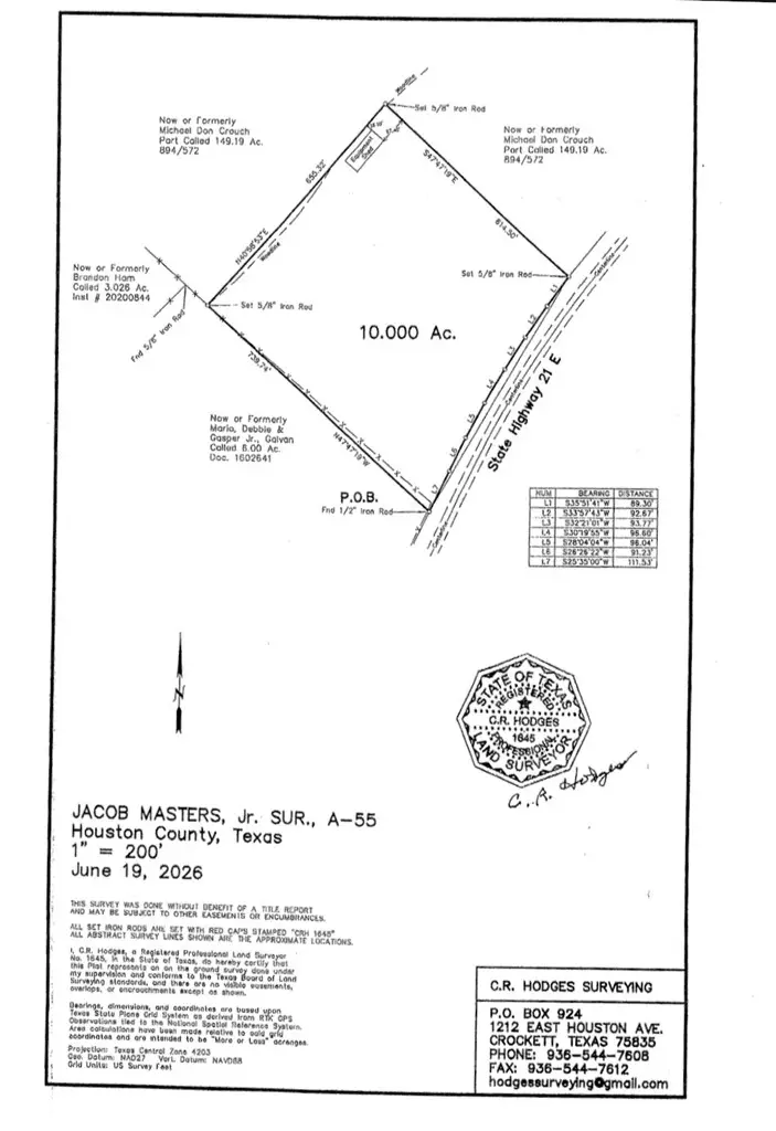 PARCEL: 41854 Sh 21 E, Crockett, TX 75835 - #2