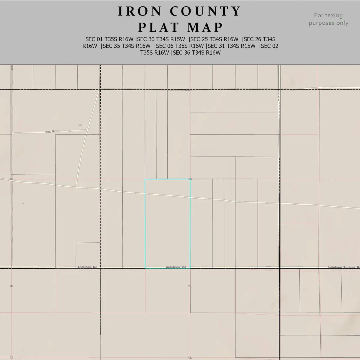 80 Acres Sec.36 T34s R16w, Beryl, UT 84714 - Image #1