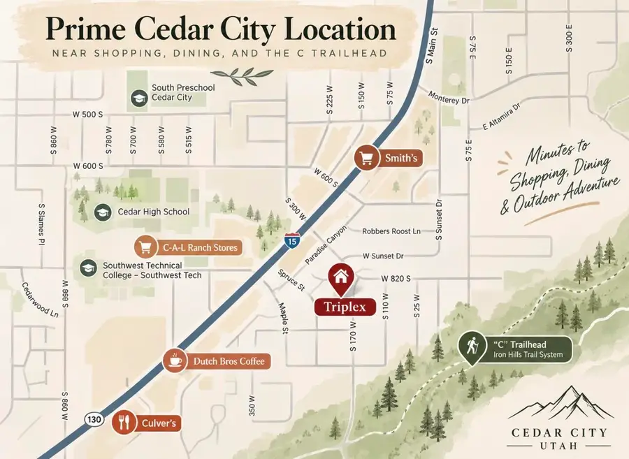 858 S 170 #Tri-Plex, Cedar City, UT 84720 - #3
