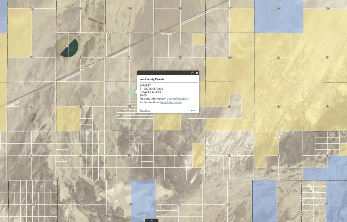 20 Acres E-1202-0005-0000, Beryl, UT 84714 - #1