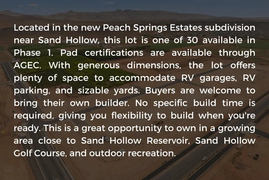 Peach Springs Estates #Lot 20, Hurricane, UT 84737 - #2