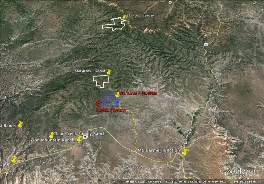 491.34 ac Mineral Springs Rd, Mount Carmel, UT 84755 - #2