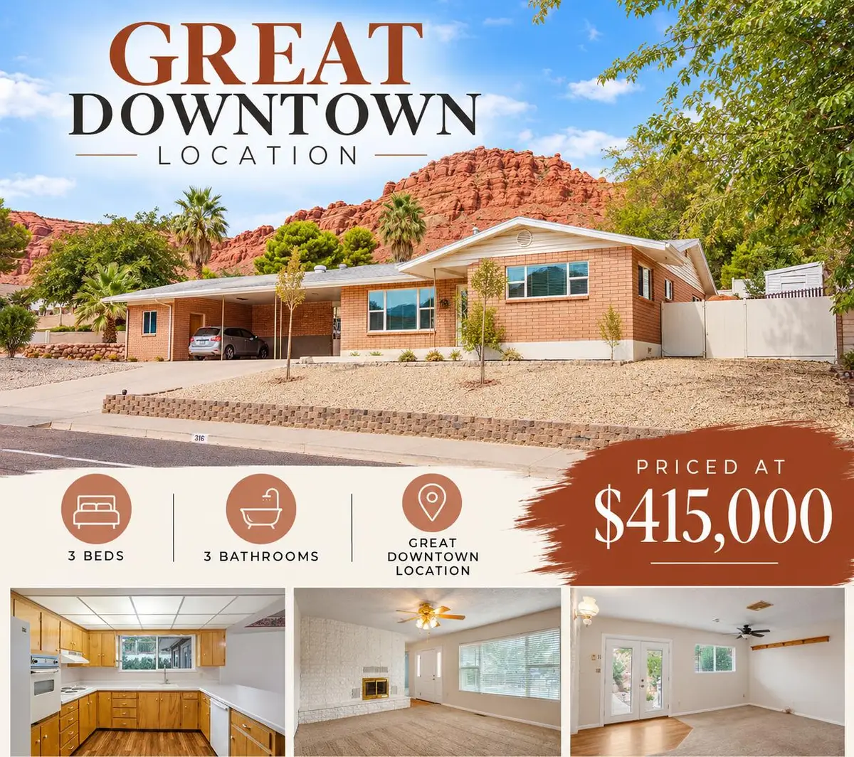 316 Diagonal St, Saint George, UT 84770 - #1