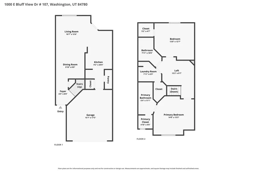 1000 E Bluff View Dr #107, Washington, UT 84780 - #3