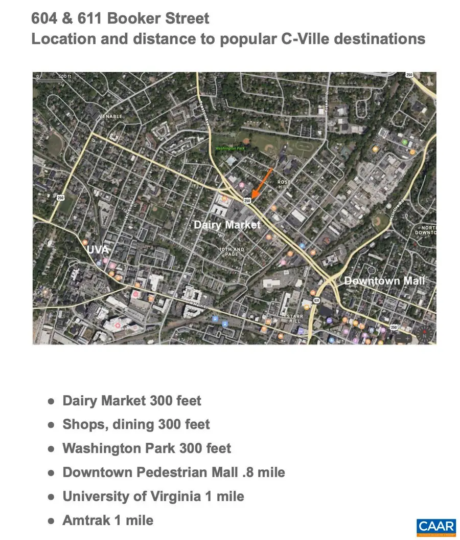 611 & 604 Booker St, Charlottesville, VA 22903 - #3