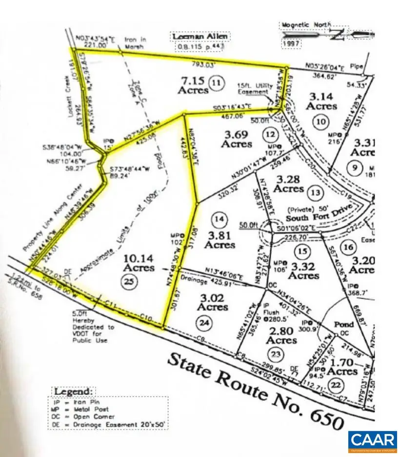 Lot 25 & 11 Twenty Two Rd, Pamplin, VA 23958 - #1