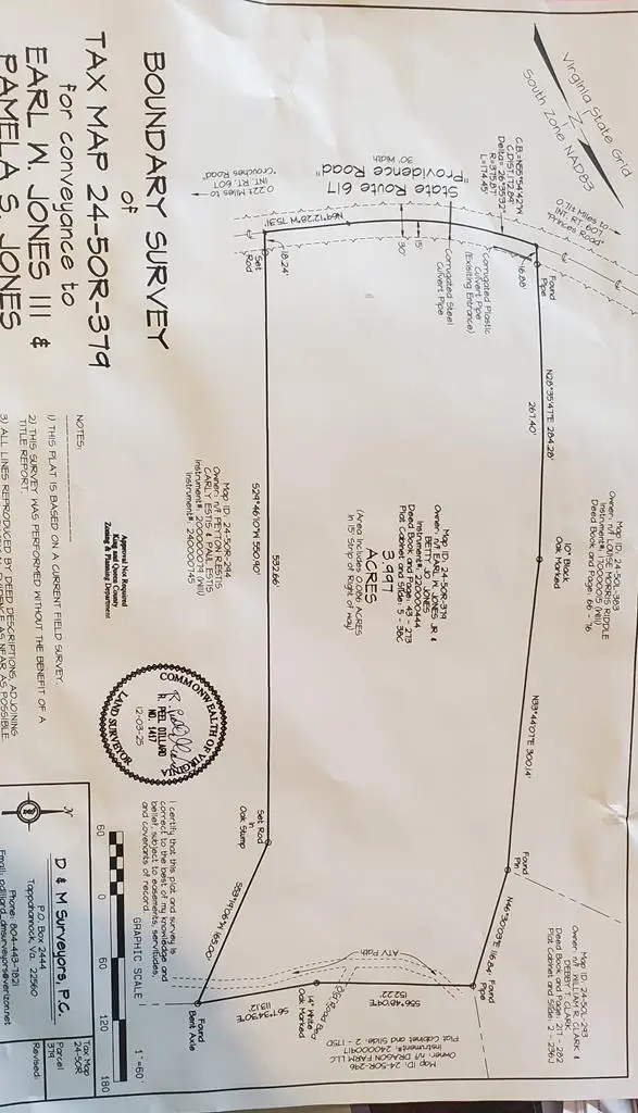 2450R379 Providence Road, Bruington, VA 23161 - #2