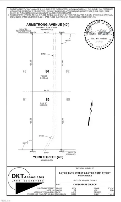 LOT 80 Bute Street, Suffolk, VA 23435 - #3
