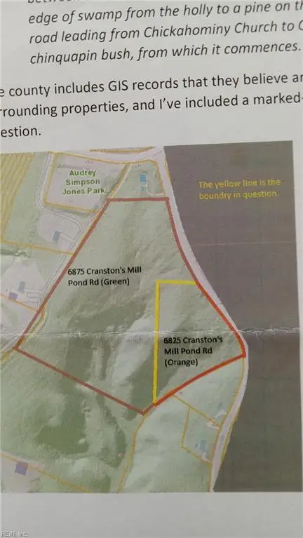 6875 Cranstons Mill Pond Road, Toano, VA 23168