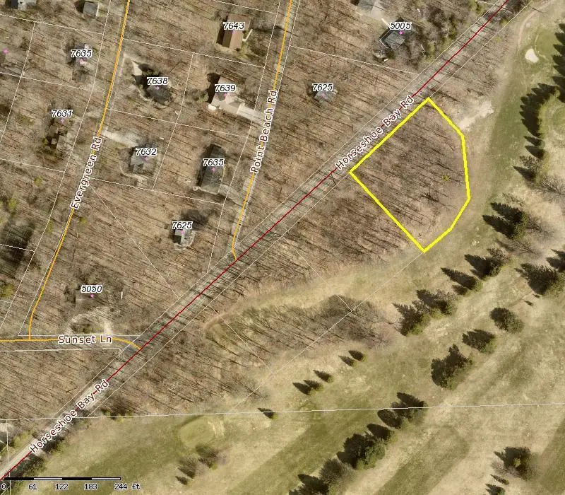 Lot #1* Horseshoe Bay Rd, Egg Harbor, WI 54209 - Image #1