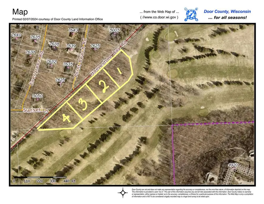 Lot #1* Horseshoe Bay Rd, Egg Harbor, WI 54209 - Image #2