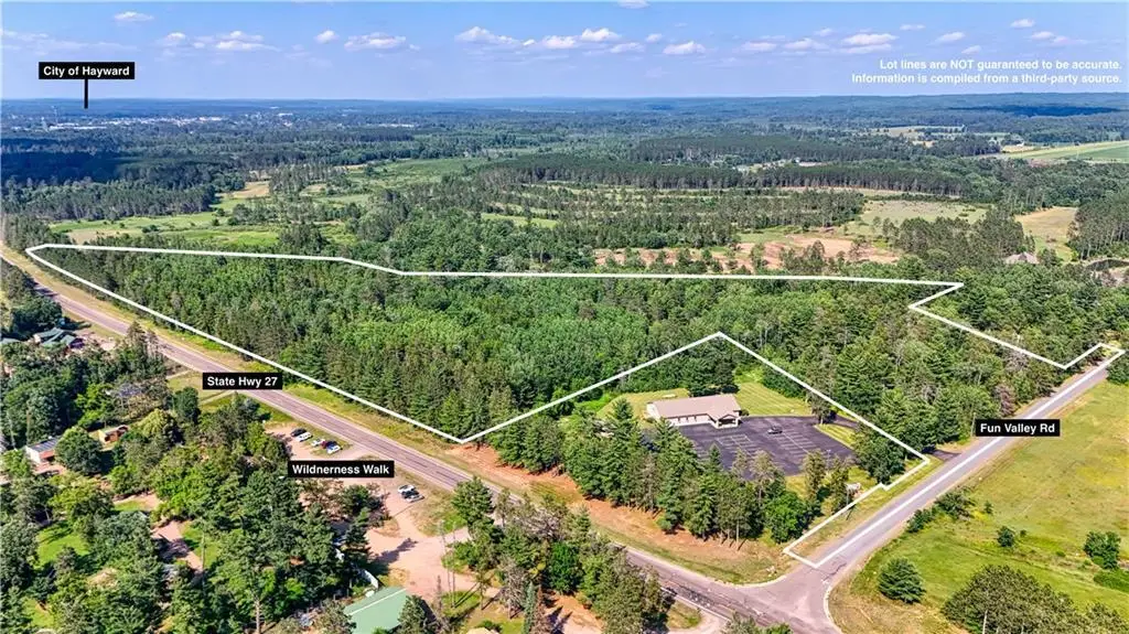 18.8 acres on State Hwy 27, Hayward, WI 54843 - Image #1