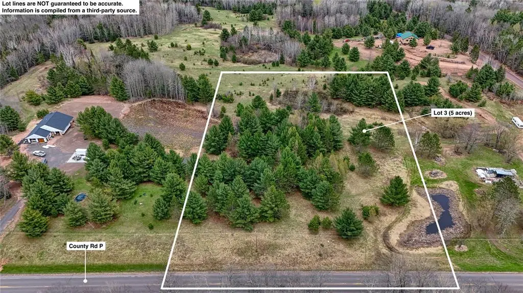 Lot 3 (5 acres) on County Rd P, Lake Nebagamon, WI 54849 - #1