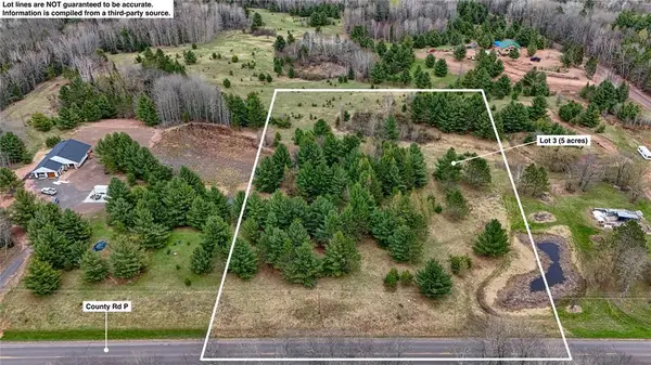 Lot 3 (5 acres) on County Rd P, Lake Nebagamon, WI 54849